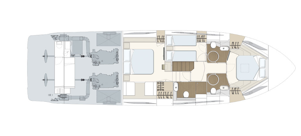 Ferretti Yachts 550 - Sieckmann Yachts