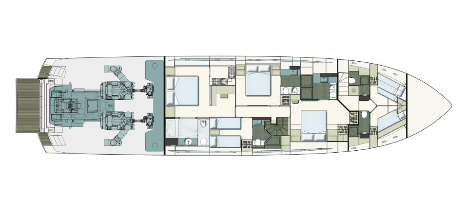 Ferretti Yachts 850 - Sieckmann Yachts