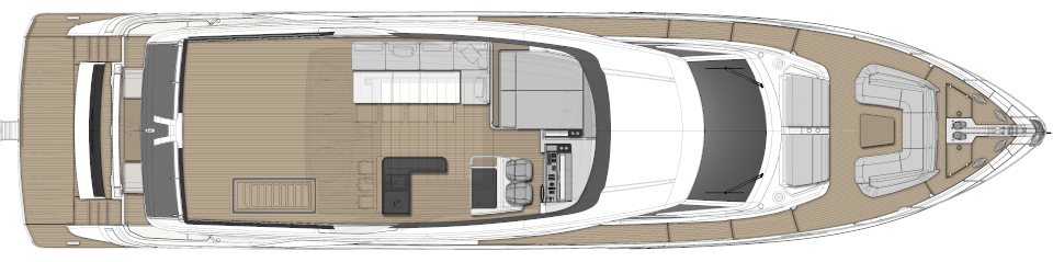 Ferretti Yachts 860 - Sieckmann Yachts